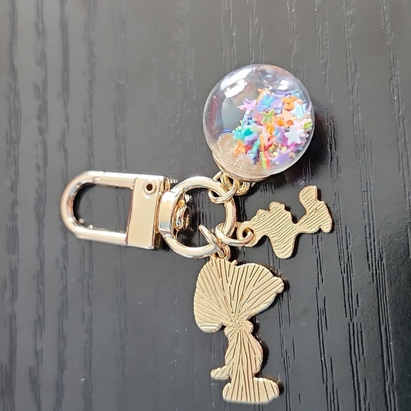 Peanuts Snoopy and Woodstock Keychain - Picture 2 of 4